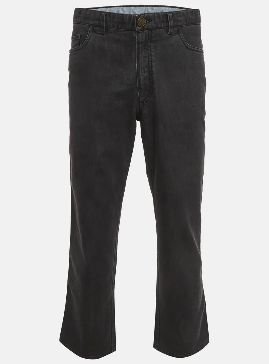 Brioni Grey Denim Straight Fit Jeans XL /Waist 36"