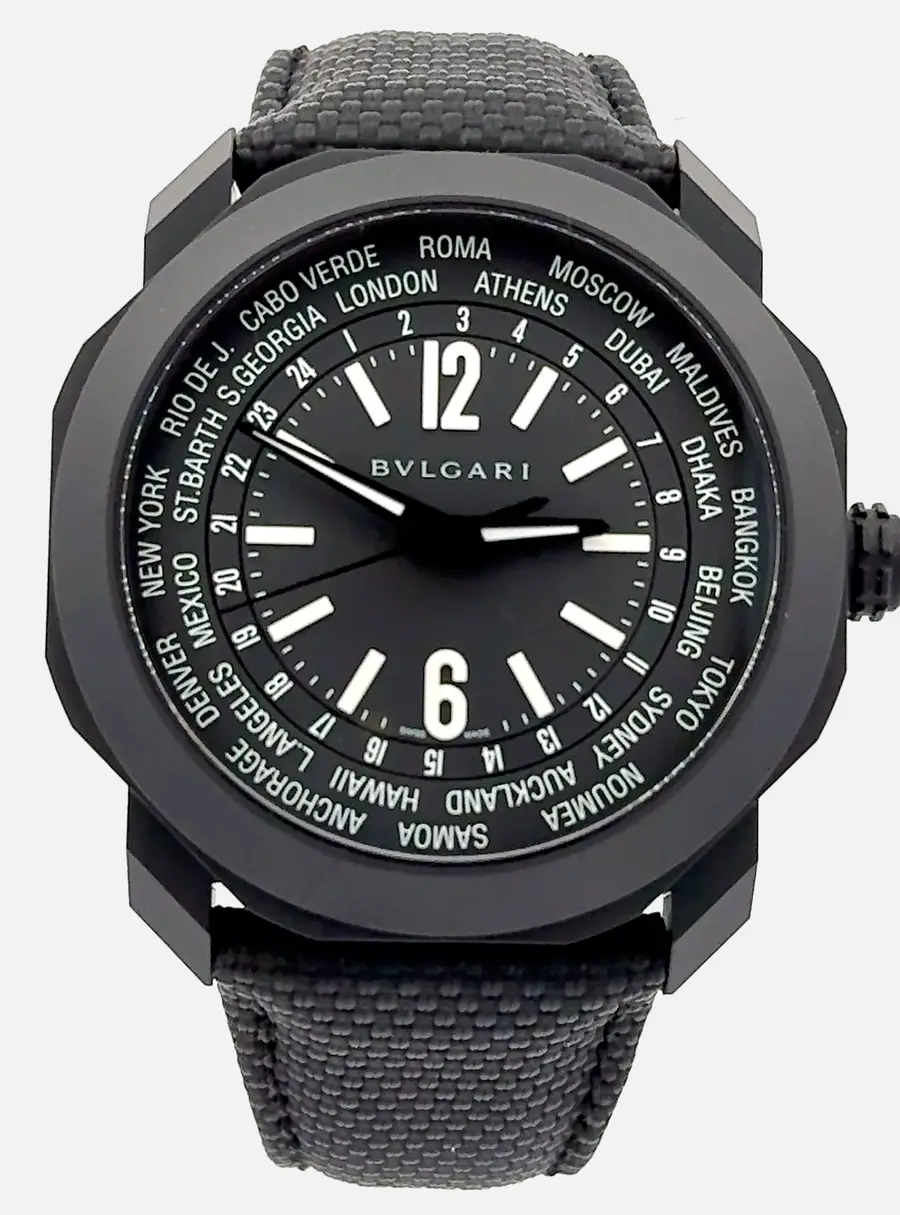 Bvlgari Octo Roma 103486 Automatic Black Stainless Steel Men’s Wristwatch 41 mm