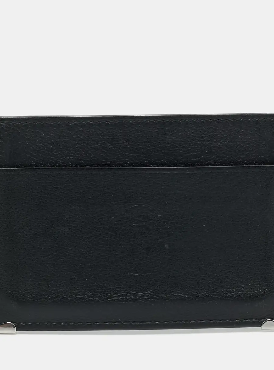 Cartier Must de Cartier Black Leather Card Holder