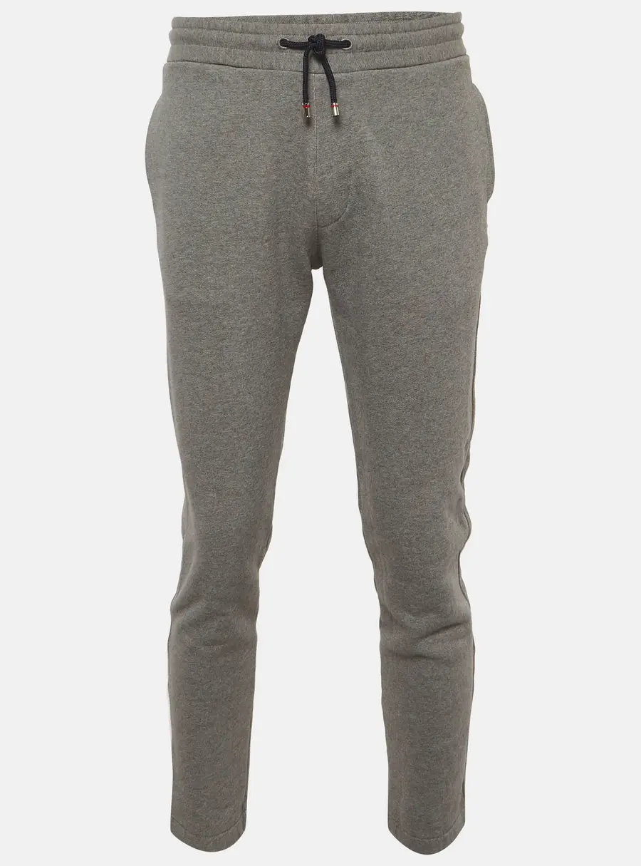 CH Carolina Herrera Grey Logo Embroidered Jersey Sweatpants S