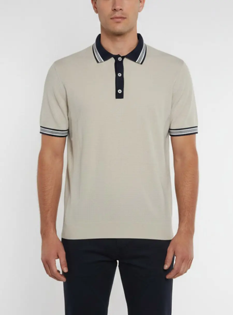 CH Carolina Herrera Beige Cotton Short Sleeve T-Shirt L