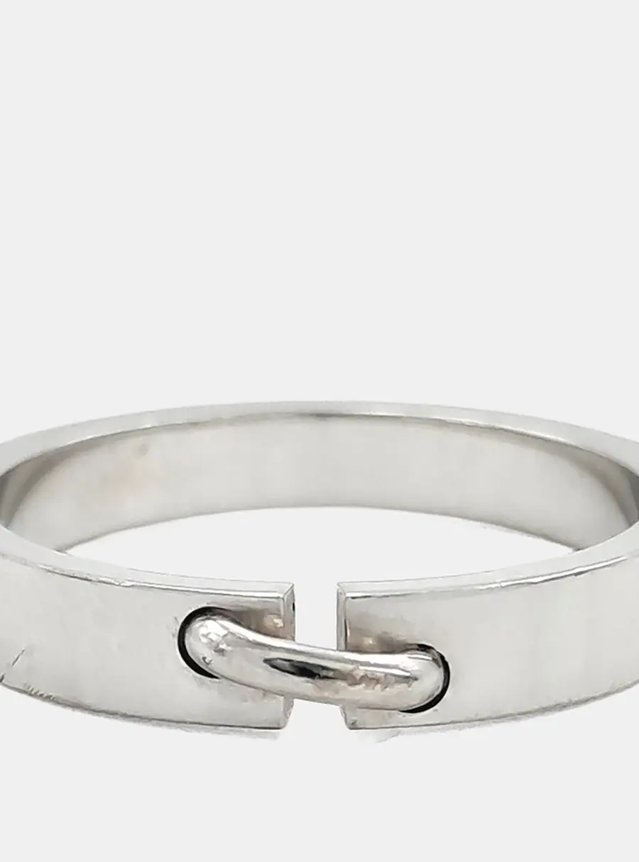 Chaumet Liens &Eacute;vidence 18k White Gold Ring EU 61