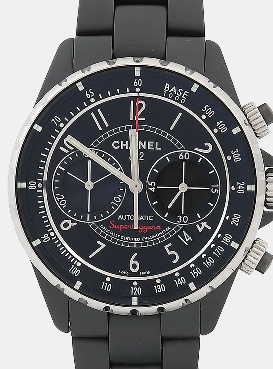 Chanel J12 Superleggera Automatic Ceramic Stainless Steel Men's Wristwatch 41.5 mm