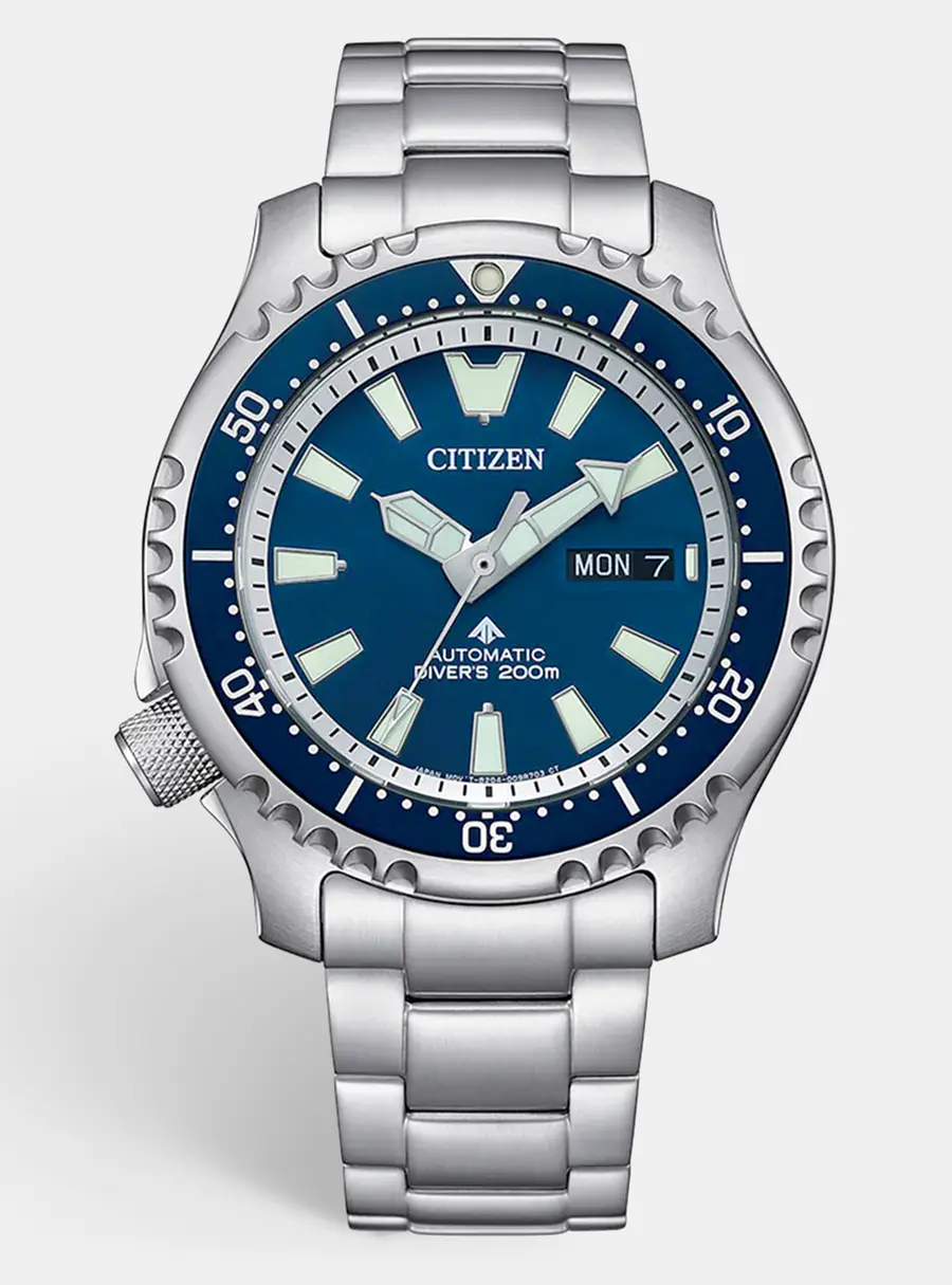 Citizen Limited Edition Promaster Marine NY0161-63L Blue Dial Stainless Steel Men's Wristwatch 42 mm