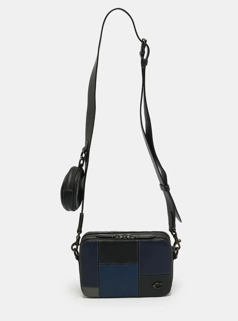 Coach Charter Patchwork Multicolor Leather Crossbody Bag