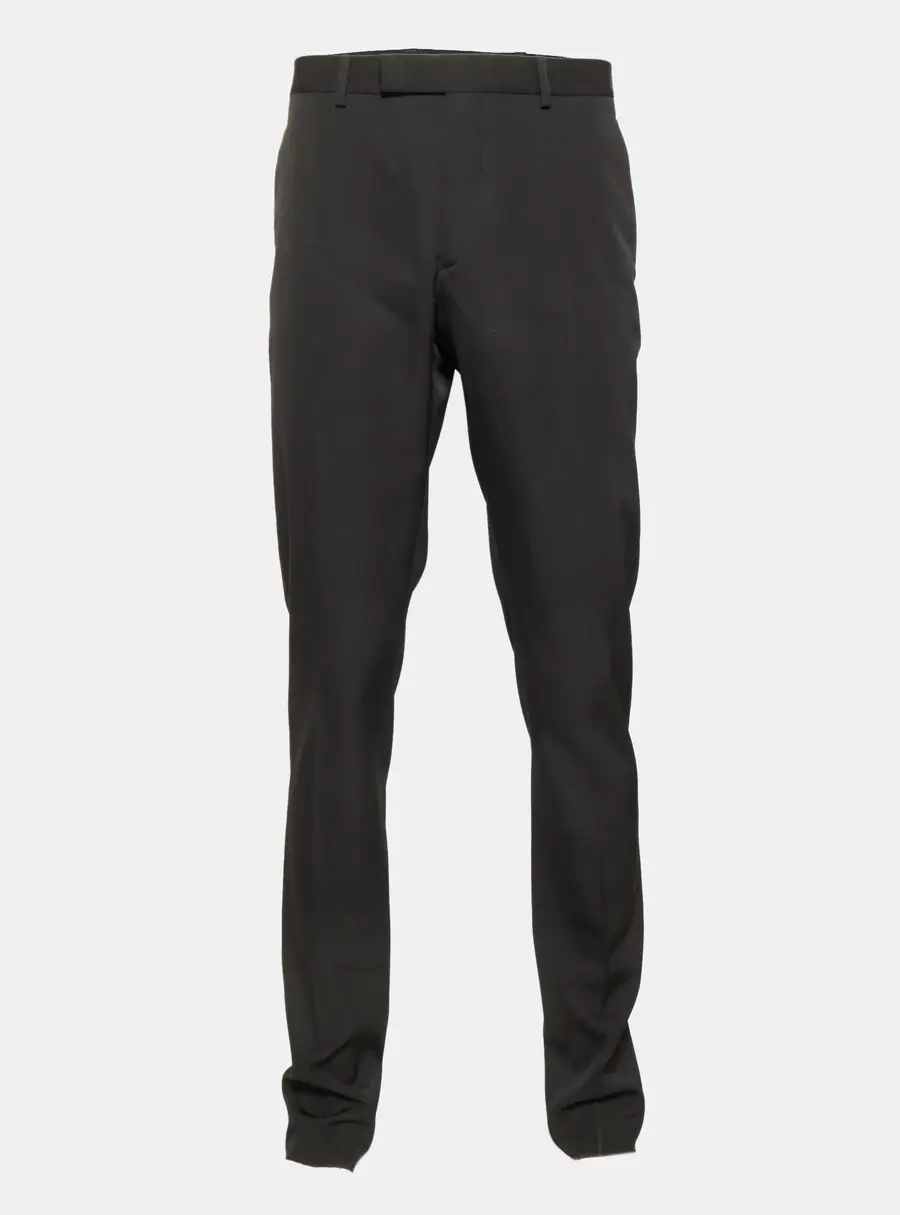 Dior Home Black Gabardine Tailored Trousers XL
