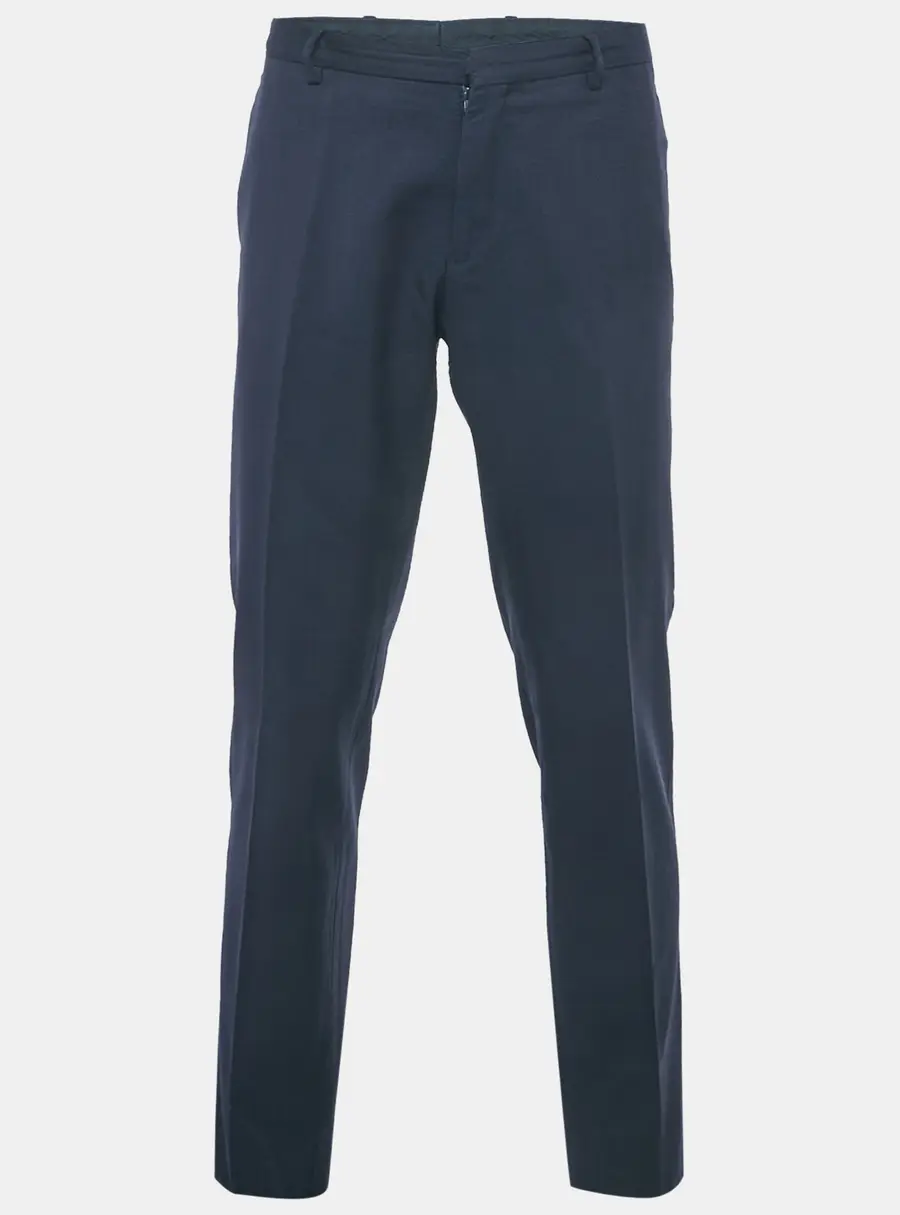Dior Homme Blue Wool Formal Trousers L