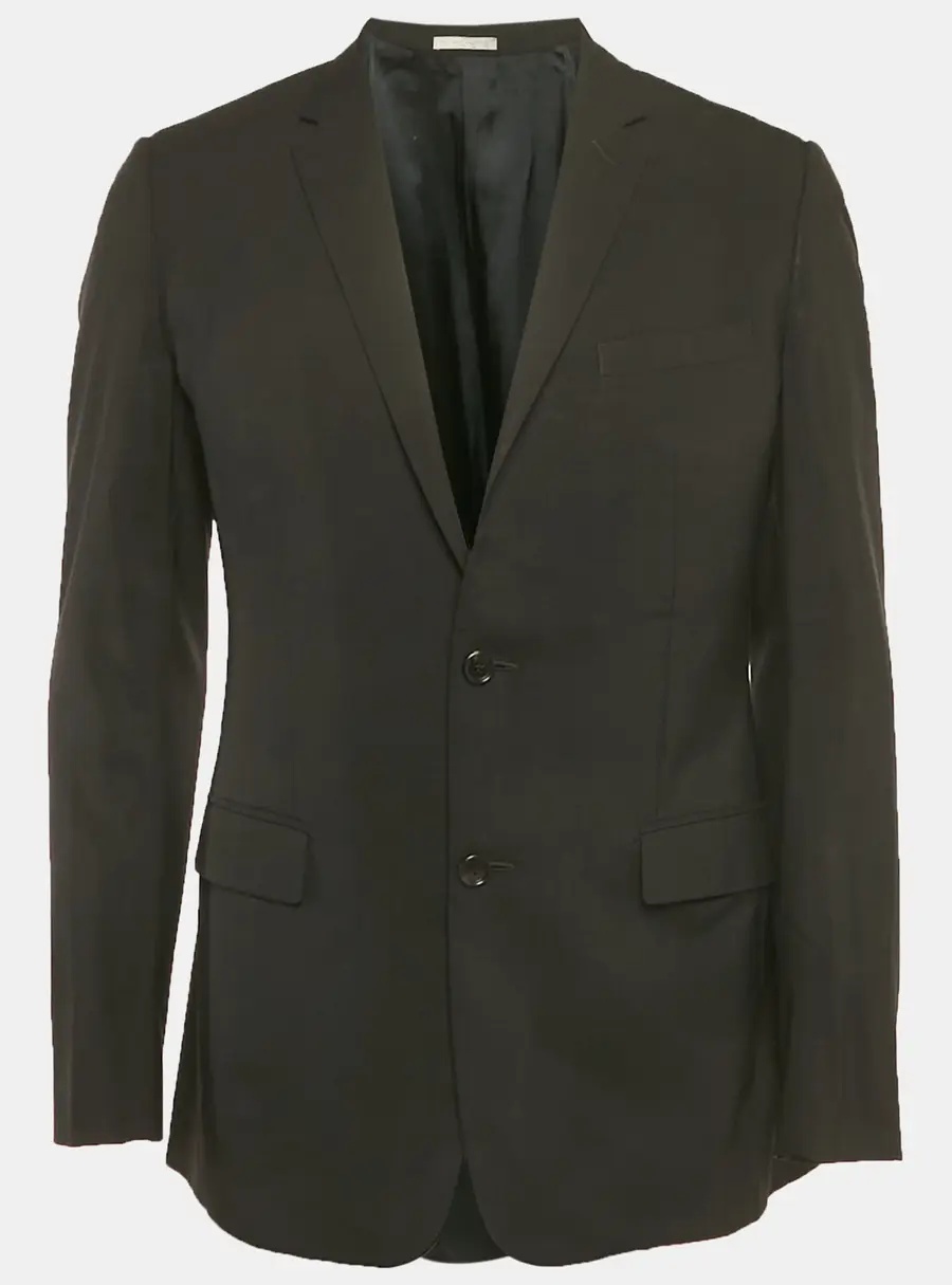 Dior Homme Black Wool Regular Fit Blazer L