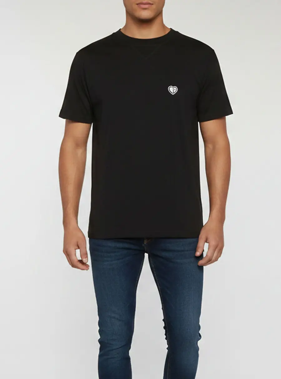 Dior Homme Black Jersey Crew Neck T-Shirt L