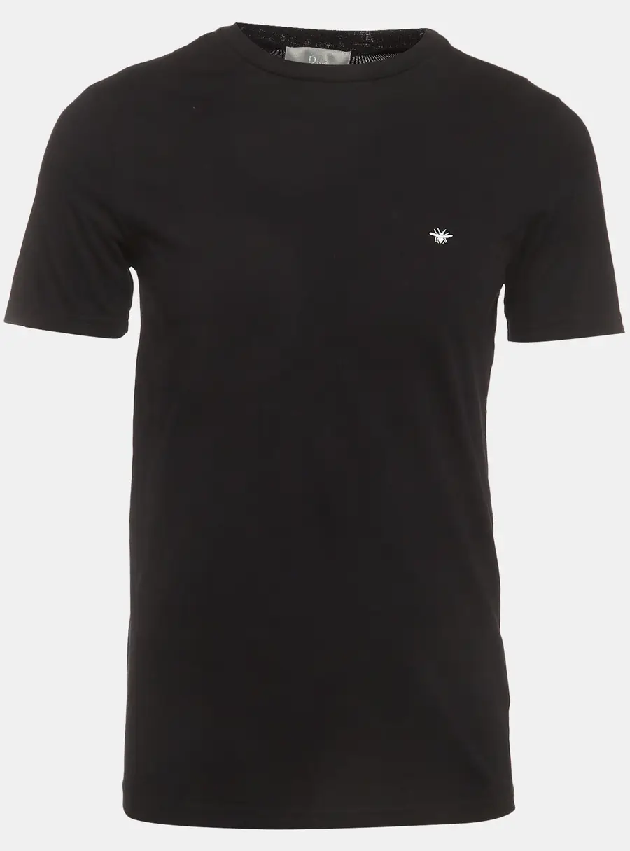 Dior Homme Black Jerseys Short Sleeve T-Shirt XS