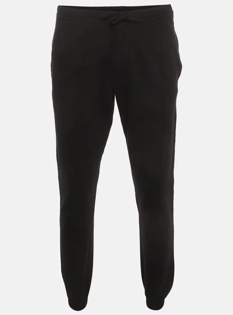 Dior Homme Black Jersey Drawstring Sweatpants S
