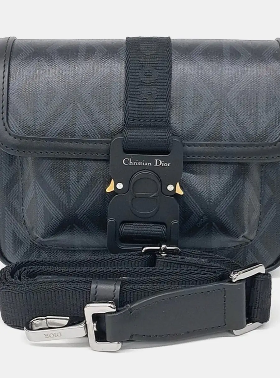 Dior Multicolor PVC Dior Homme Hit the Road Mini Messenger Bag