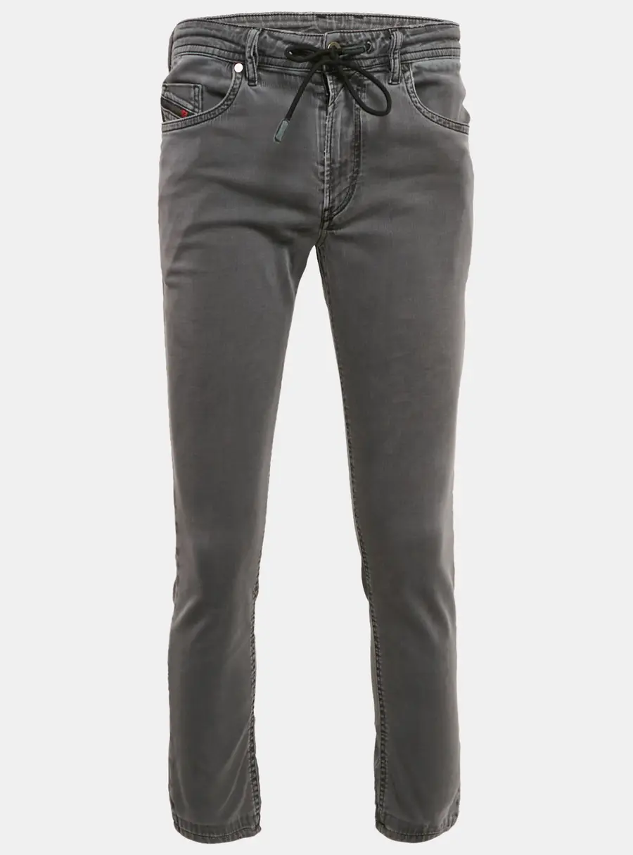 Diesel Dark Grey Distressed Denim Thommer CBB-NE Sweat Jeans M Waist 32"