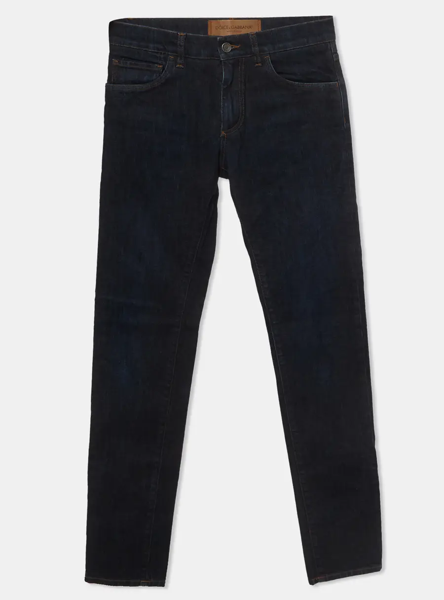 Dolce & Gabbana Blue Denim Skinny Jeans S/Waist 30"