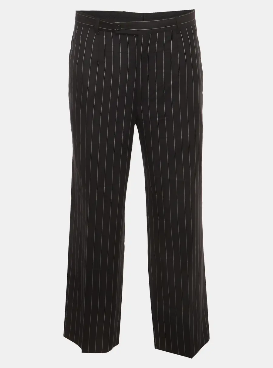Dolce & Gabbana Wool Blend Pinstripe Straight Fit Trouser XXL