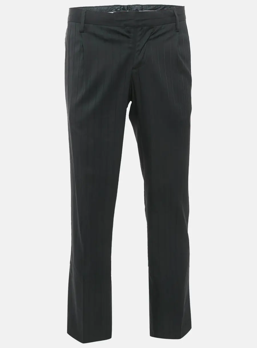 Dolce & Gabbana Black Wool Blend Pants L