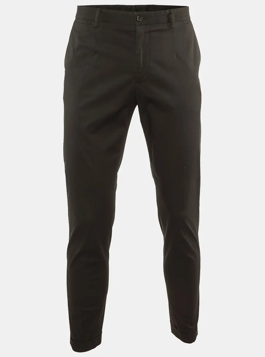 Dolce & Gabbana Black Cotton Pants M