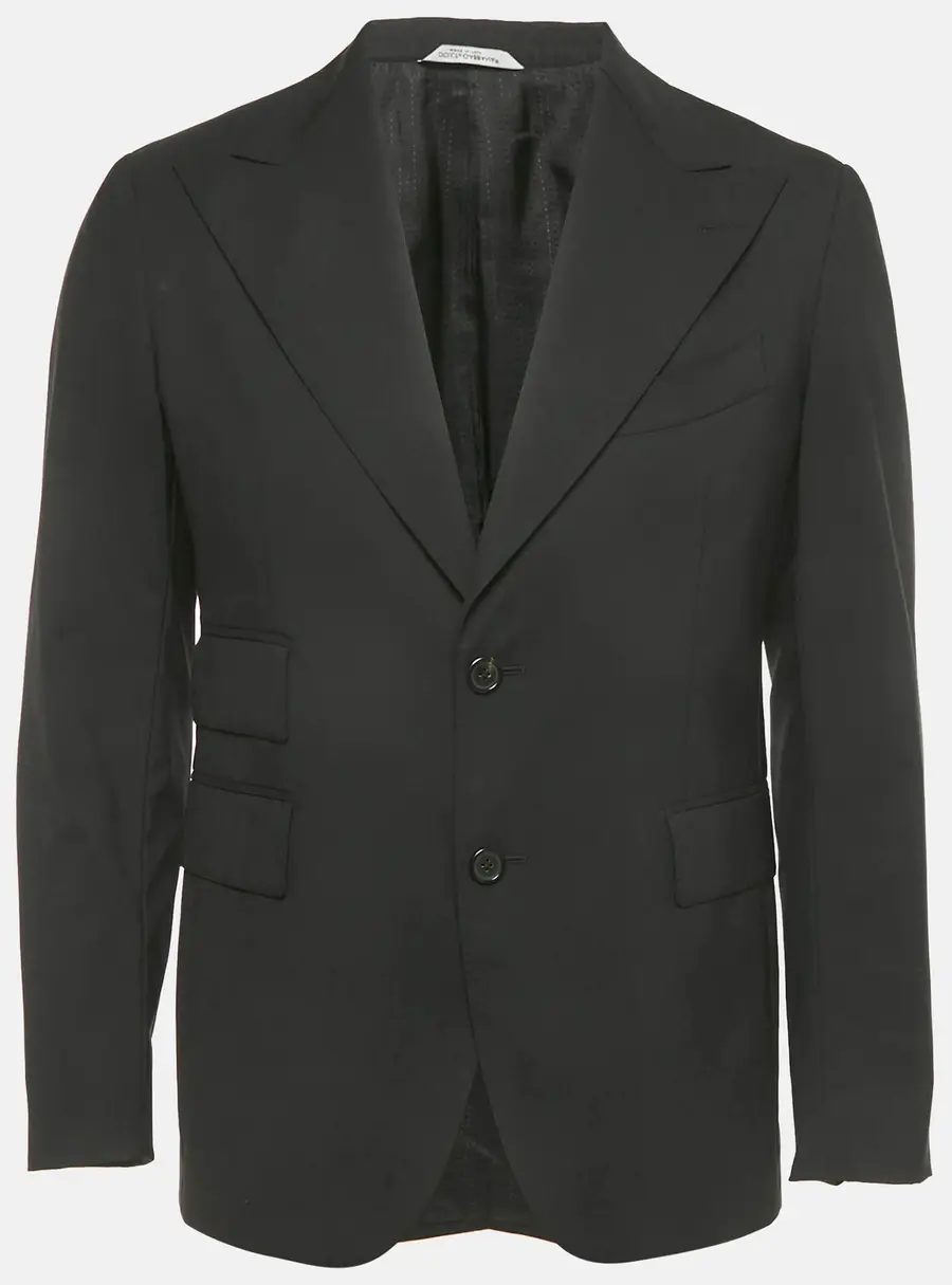 Dolce & Gabbana Black Wool Tailored Blazer M