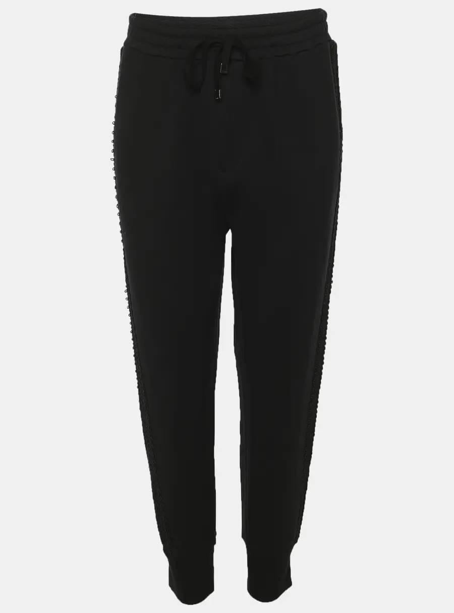 Dolce & Gabbana Black Knit Jogger L