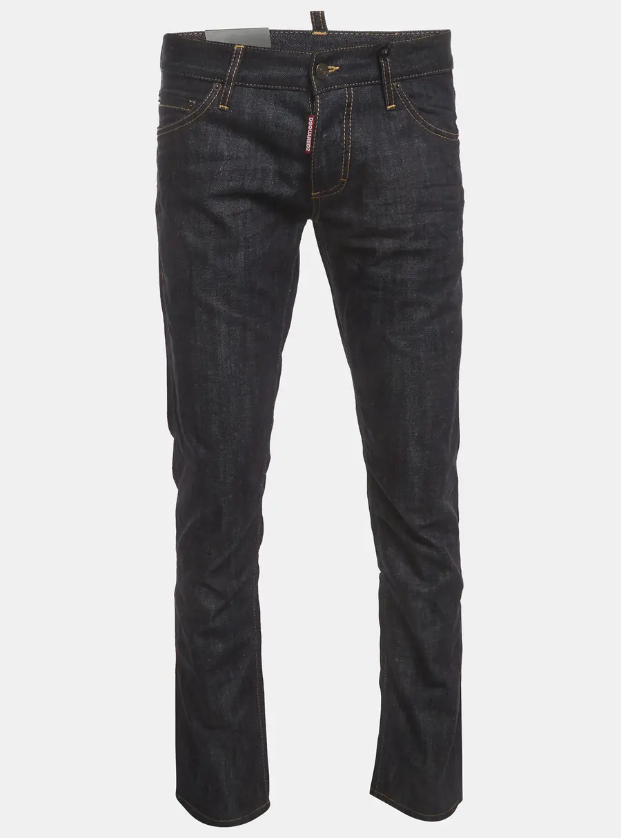 Dsquared2 Blue Denim Slim Fit Button Up Jeans M/Waist 35"