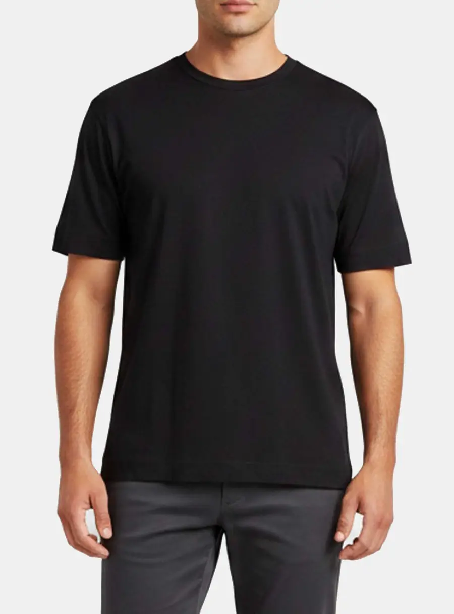Emporio Armani Navy Blue Jersey Crew Neck T-Shirt M