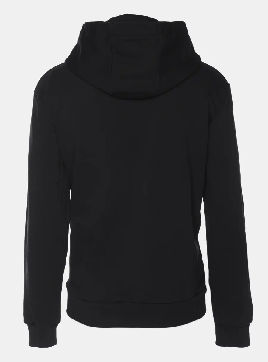 Emporio Armani Navy Blue Jersey Hooded Sweatshirt XS