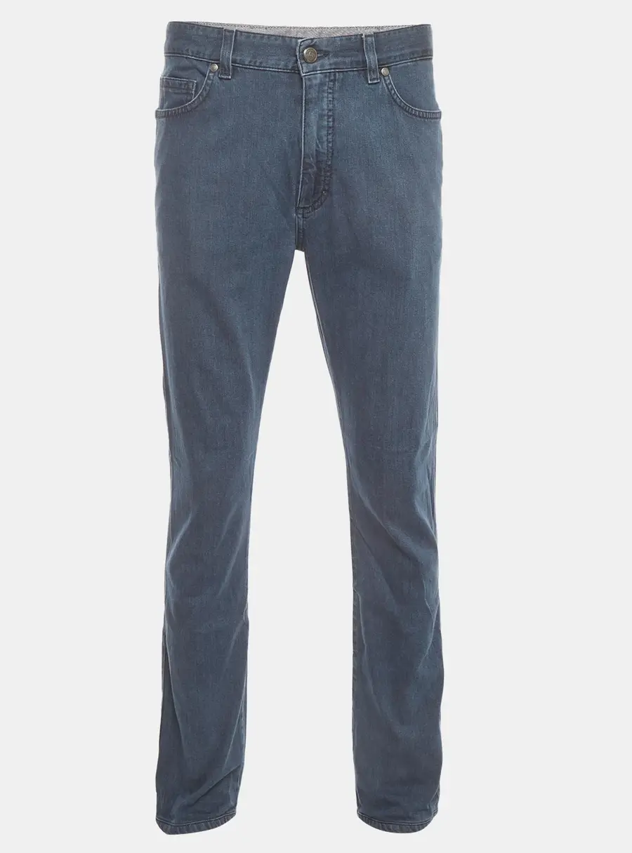 Ermenegildo Zegna Blue Denim Straight Fit Jeans M