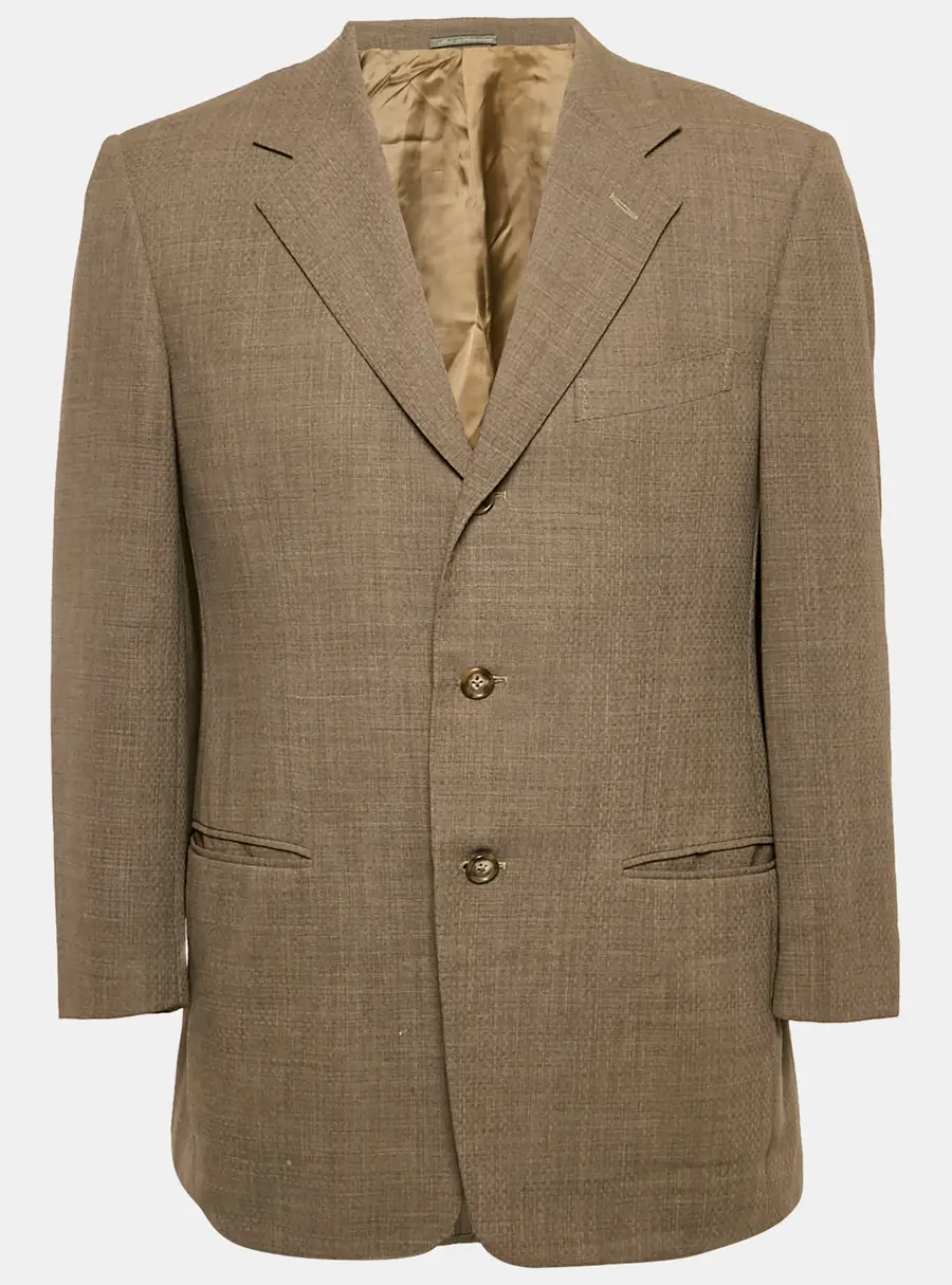 Ermenegildo Zegna Traveller Brown Regular Fit Blazer L
