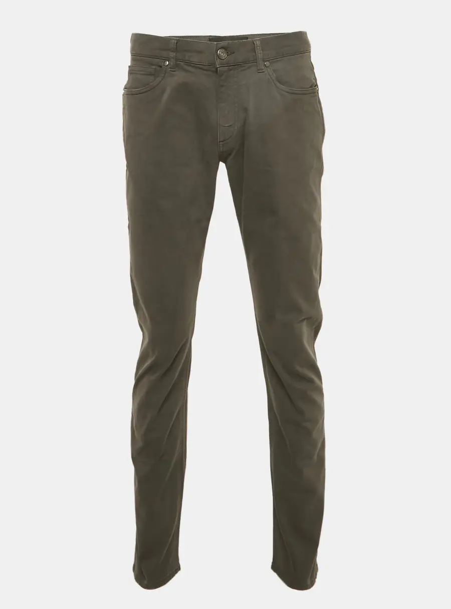 Ermenegildo Zegna Grey Denim Slim Fit Pants M/Waist 33"
