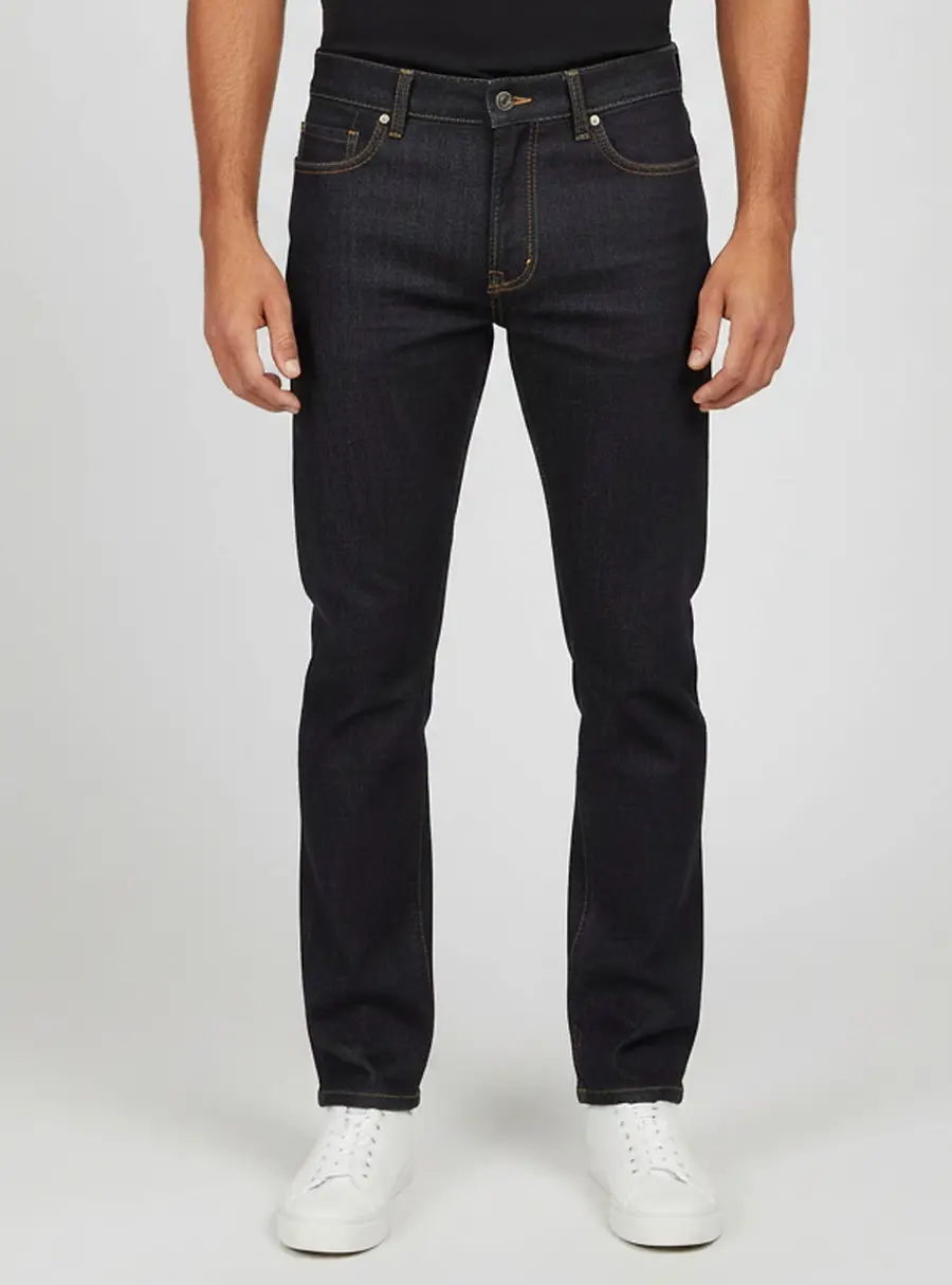 Ermenegildo Zegna Blue Denim Straight Fit Jeans M/Waist 33"