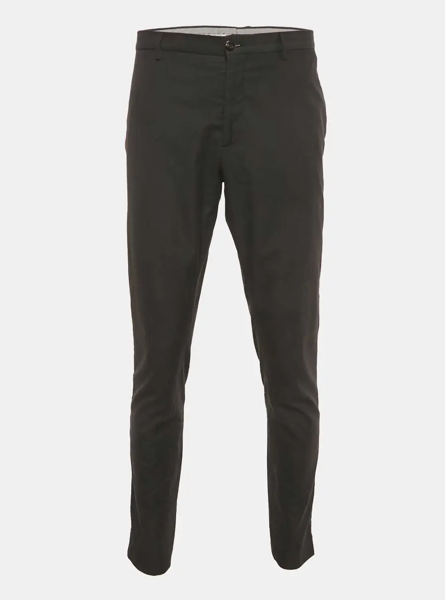 Etro Dark Grey Wool Blend Formal Trousers XXL