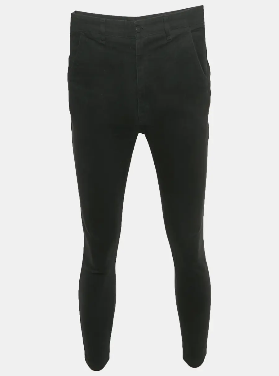 Fendi Black Denim FF Logo Patch Jeans S/Waist 31"