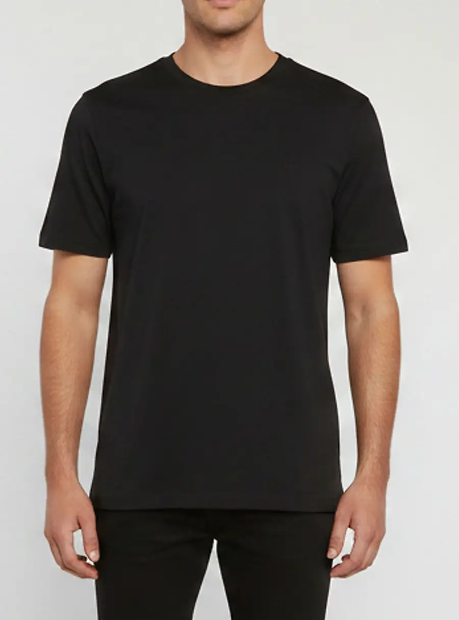 Fendi Black Jersey Short Sleeve Crewneck T-Shirt XXL