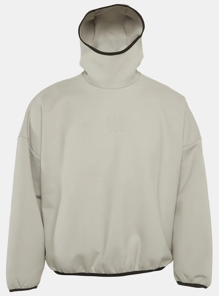 Adidas x Fear of God Sage Green Suede Athletics Hoodie XS