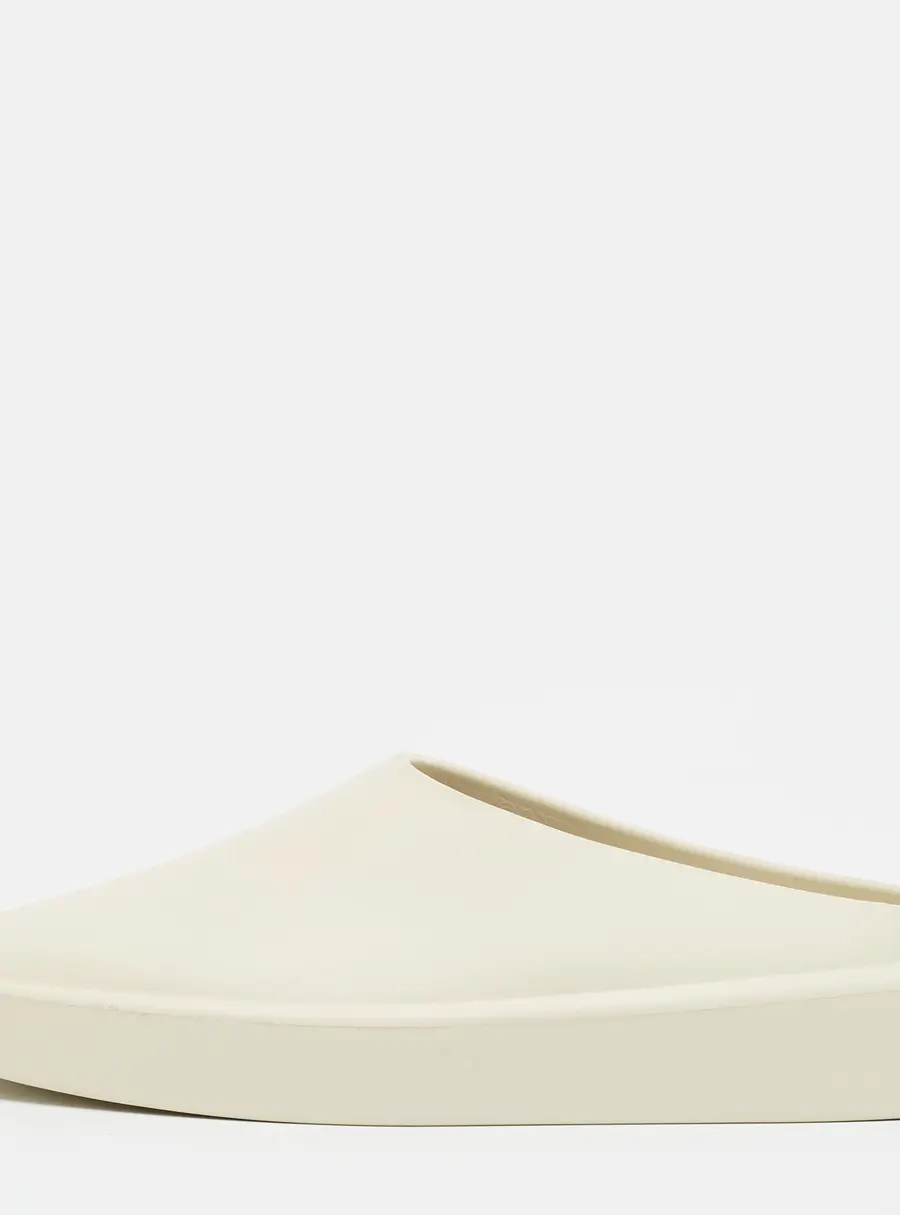 Fear of God Size 45 Cream Rubber Flats Mules