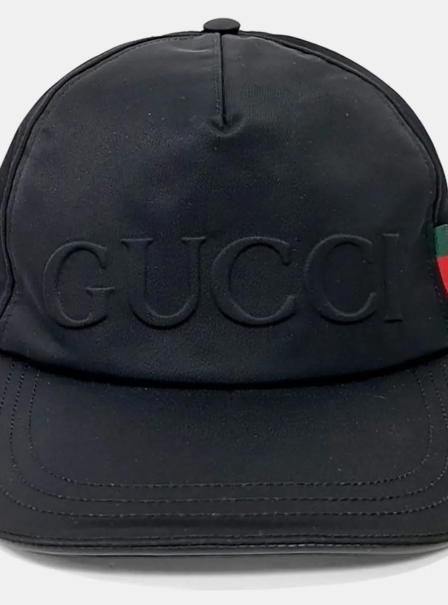 Gucci nylon black cap