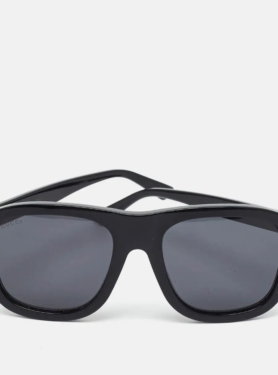 Gucci Black/Grey GG1316S Square Sunglasses