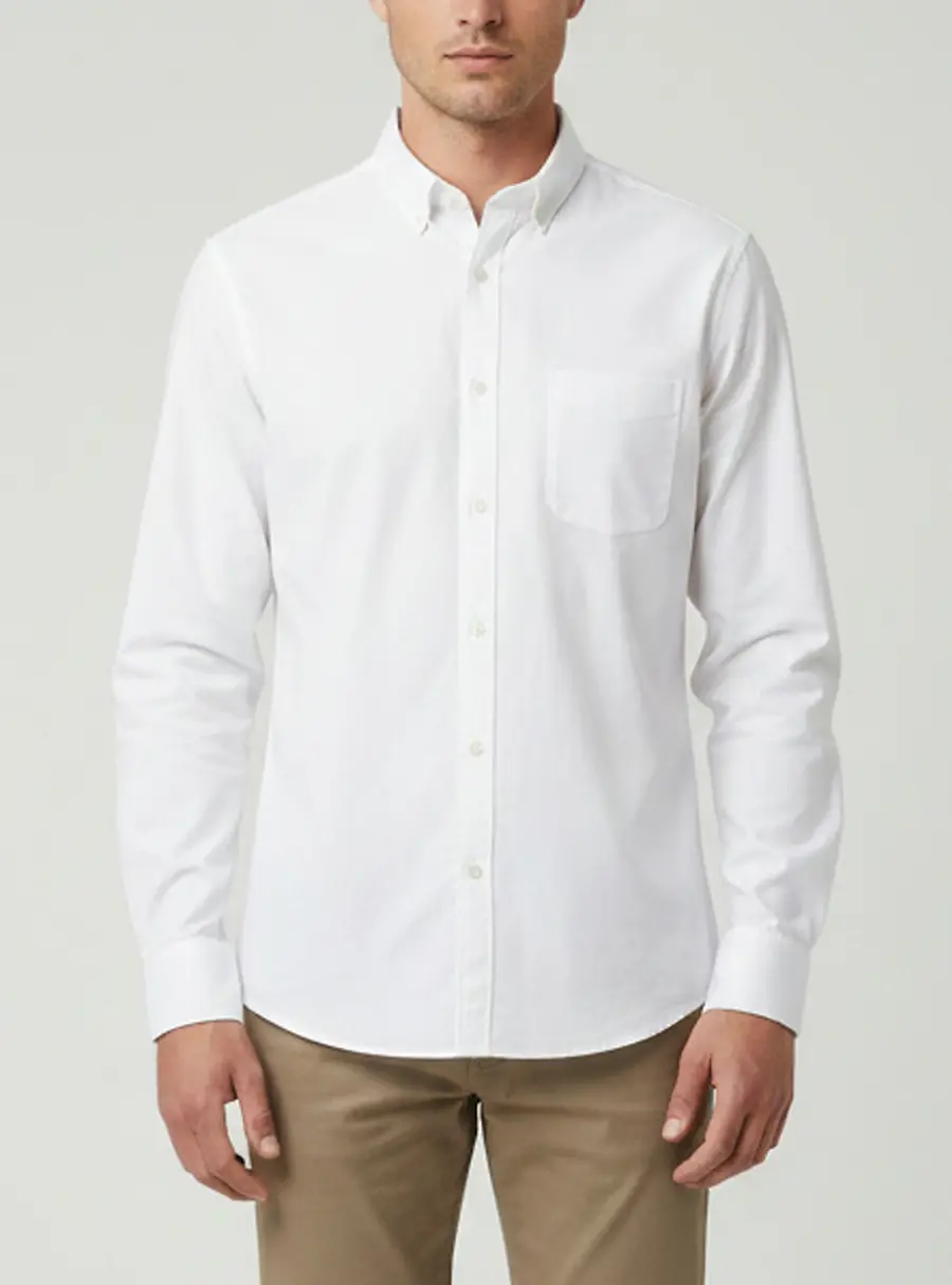 Gucci White Logo Embroidered Cotton Zagir Shirt XL