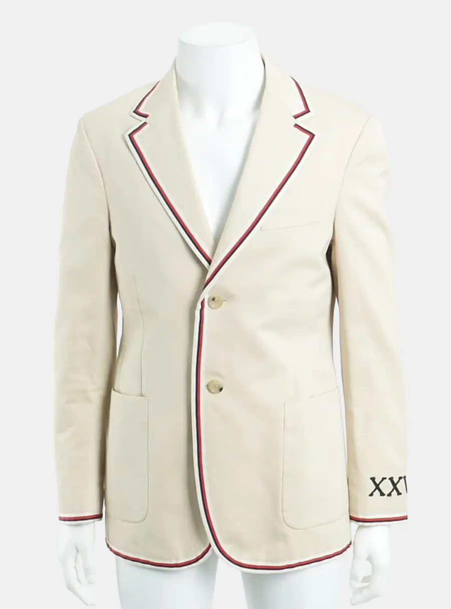 Gucci cotton beige jacket 46