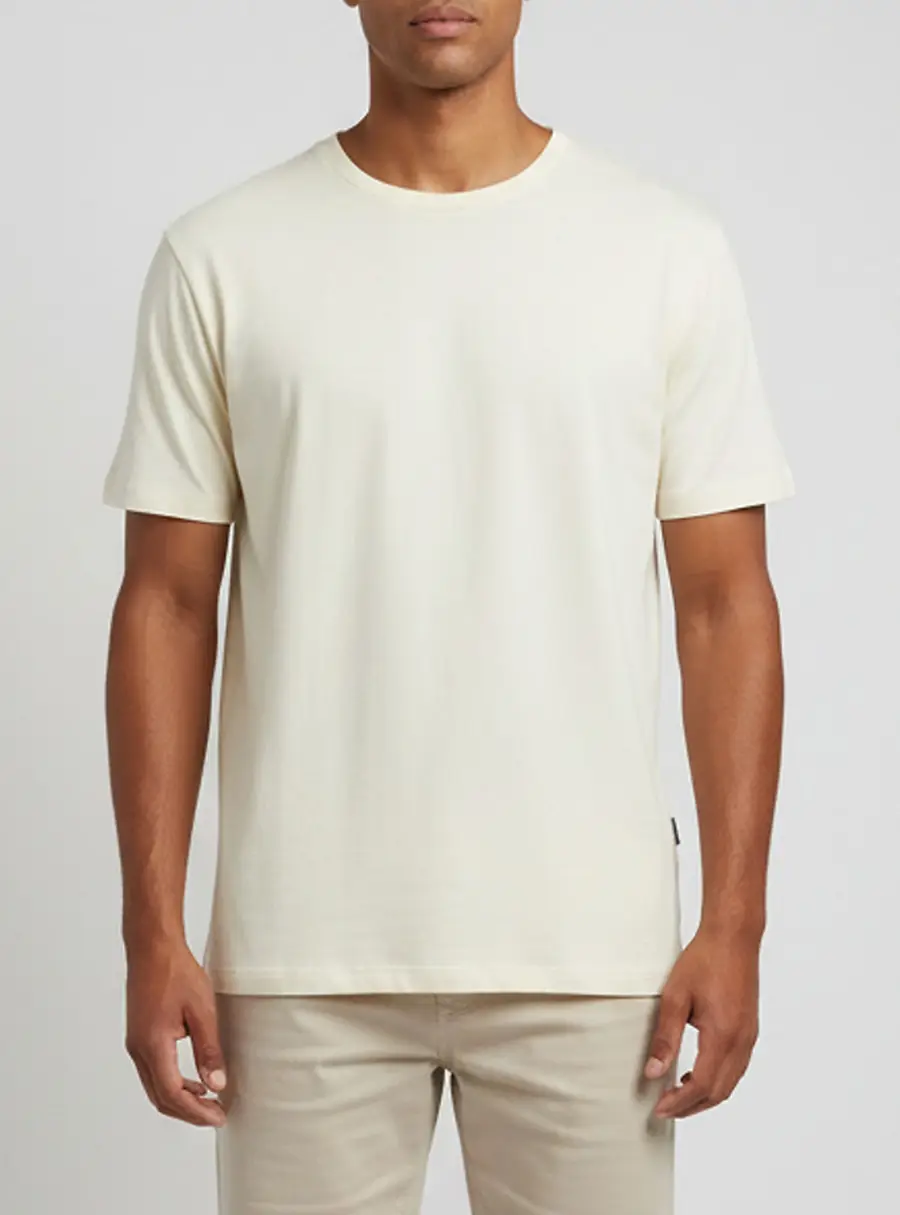 Gucci Cream Logo Graphic Distressed Jersey Crewneck T-Shirt XL