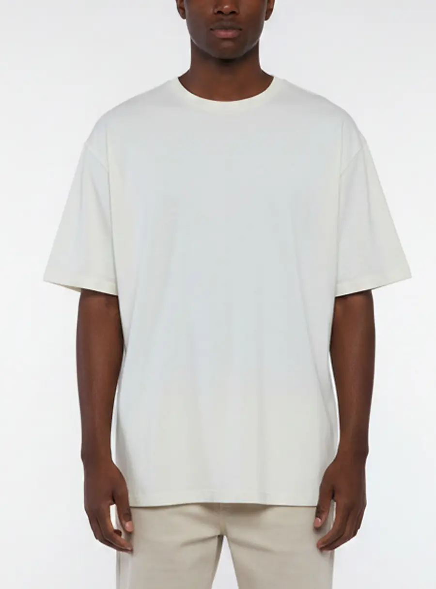 Gucci Cream Faded Logo Graphic Distressed Jersey T-Shirt XXXL