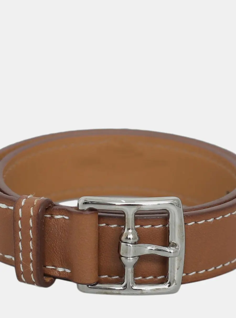 Hermes Etriviere Leather Men's Accessories Bracelet