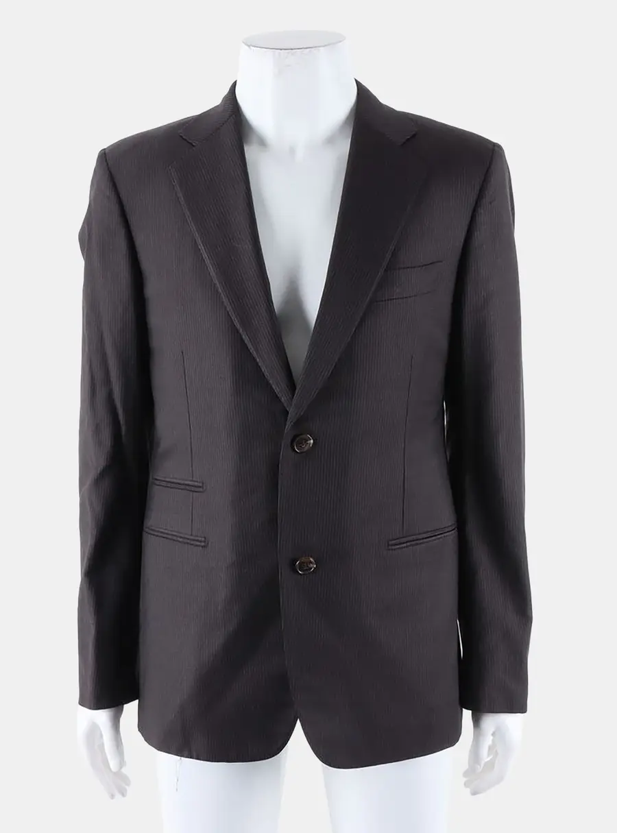 Hermès Brown Wool Cashmere Jacket
