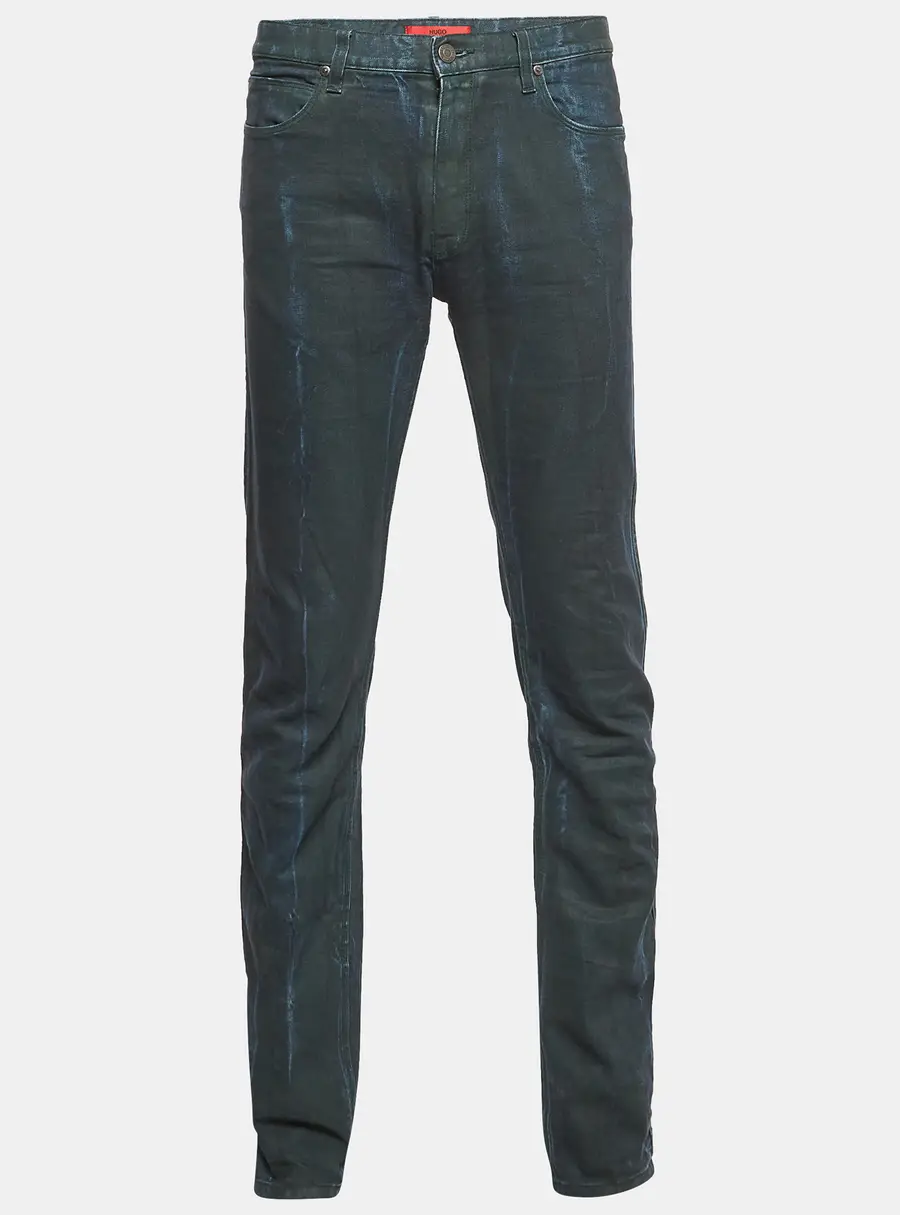 Hugo Boss Navy Blue Washed Denim Jeans L Waist 36"