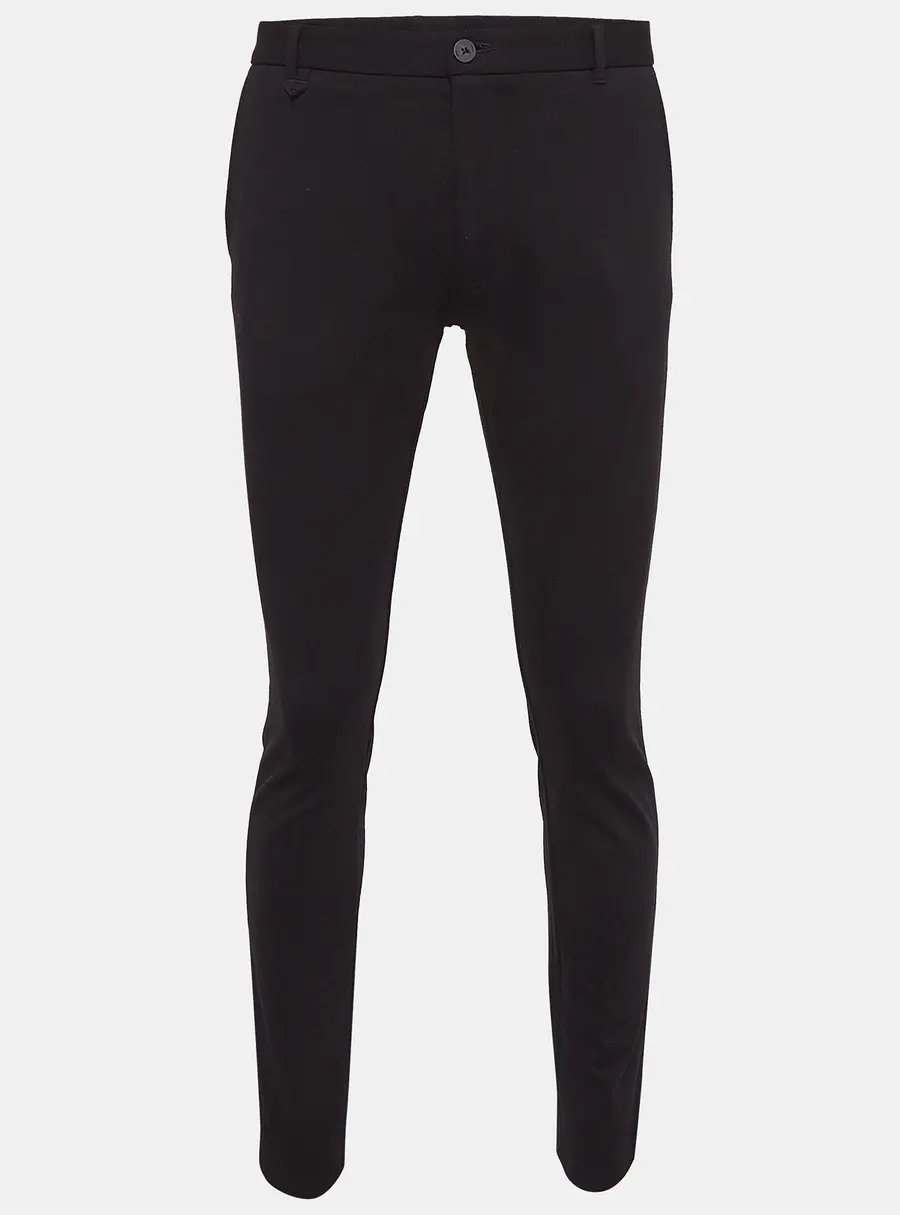 Hugo Boss Black Stretch Crepe Formal Trousers L