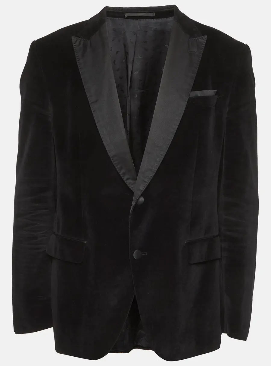 Boss by Hugo Boss Black Velvet Blazer 2XL