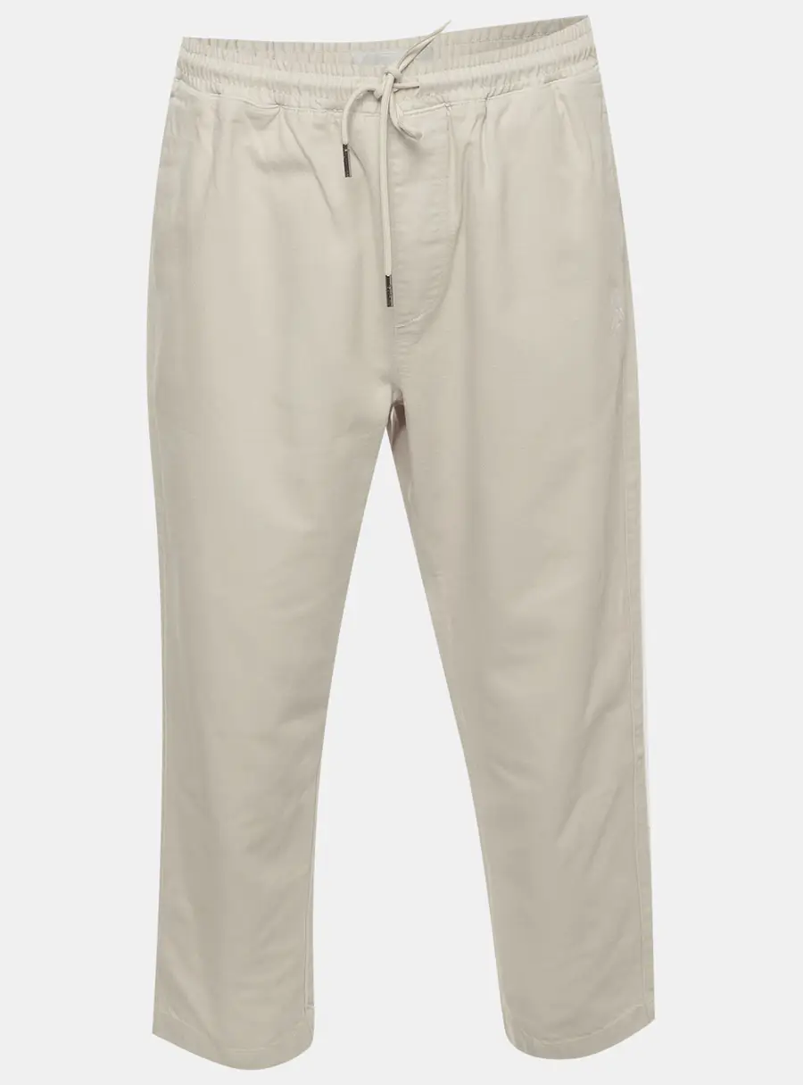 Kith Cream Gabardine Relaxed Fit Sweat Pants L