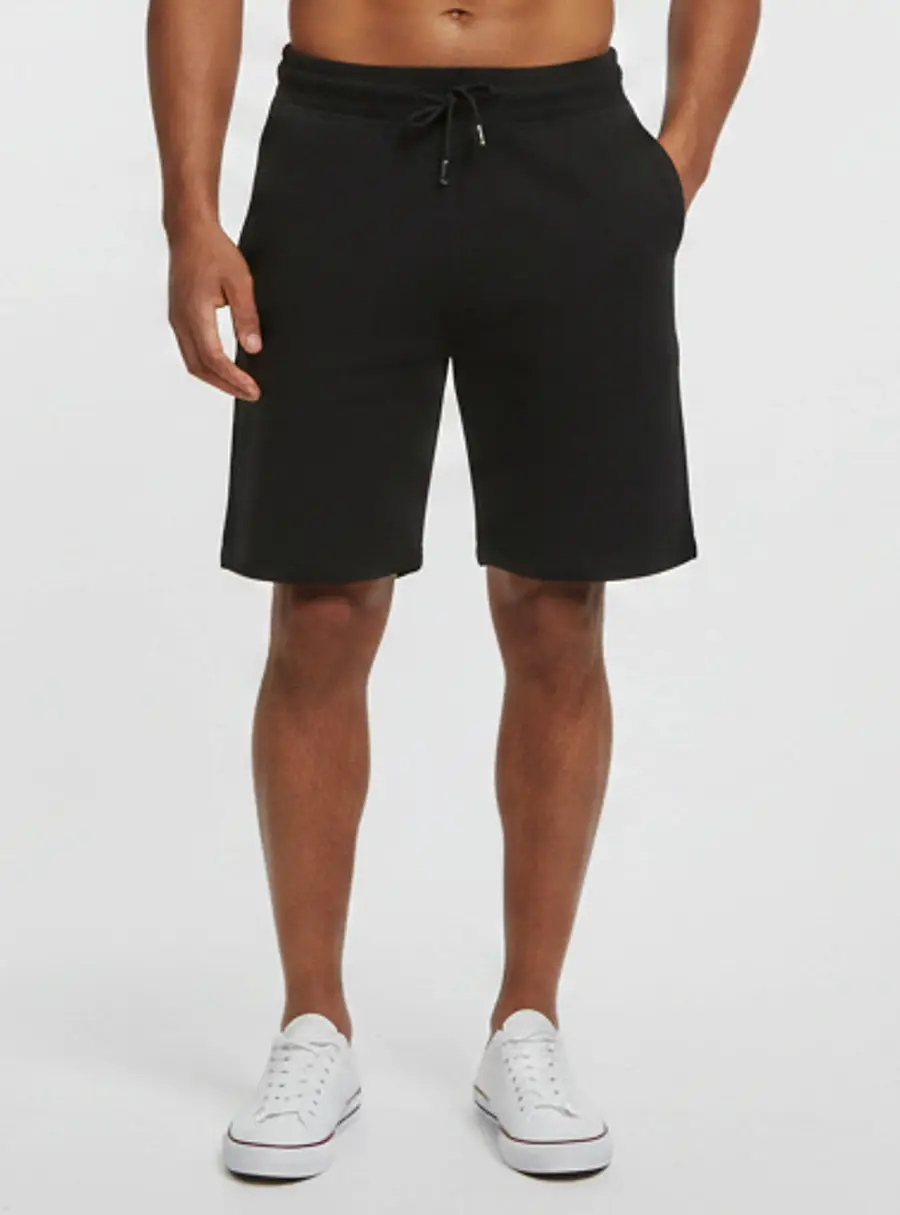 Louis Vuitton Black Jersey Sweatshorts S