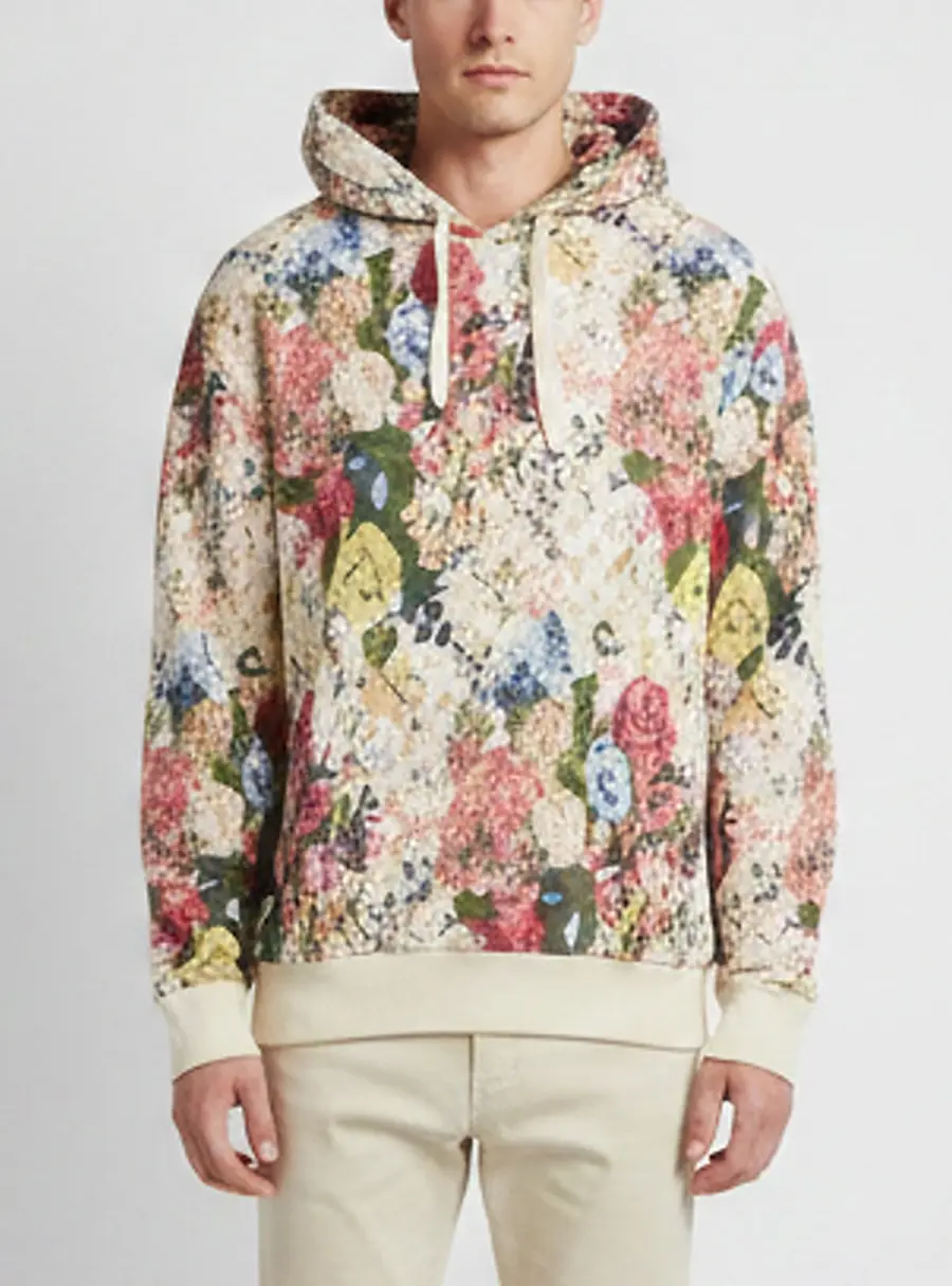Louis Vuitton Multicolor Monogram Print Long Sleeve Hoodie XL