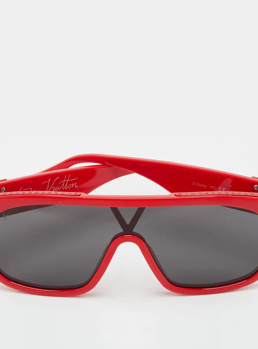 Louis Vuitton Red Z1260W 1.1 Millionaires Shield Sunglasses